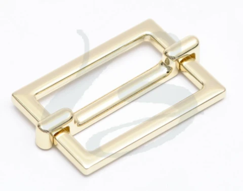  ZAMAK RECTANGULAR SLIDING BUCKLE WIDTH 40 mm X HEIGHT 25 mm WIRE THICKNESS 4 5 