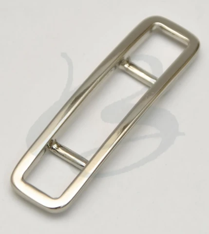 ZAMAK RECTANGULAR SLIDING BUCKLE VARIOUS COLOURS 