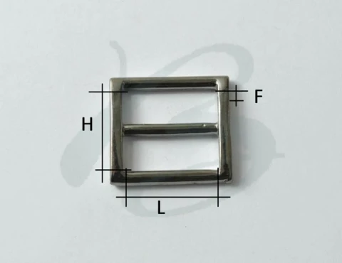 ZAMAK SLIDING BUCKLE --mm VARIOUS COLOURS 