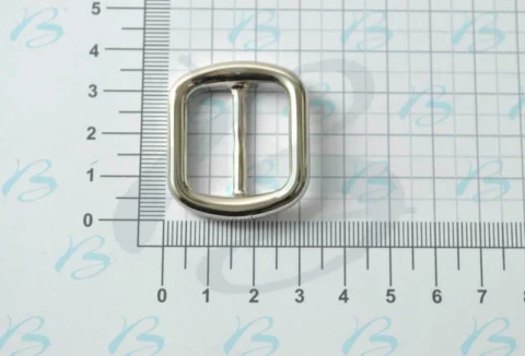 ZAMAK SLIDING BUCKLE 25X22mm VARIOUS COLOURS 