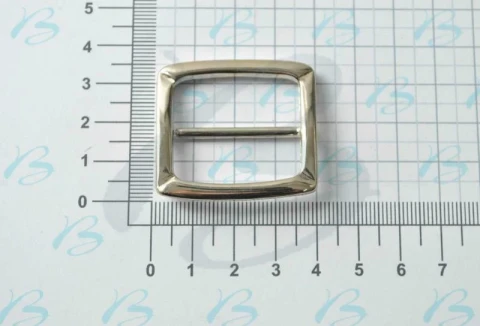 ZAMAK SLIDING BUCKLE 30X25mm VARIOUS COLOURS 