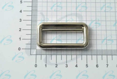 ZAMAK SLIDING BUCKLE 40mm VARIOUS COLOURS 