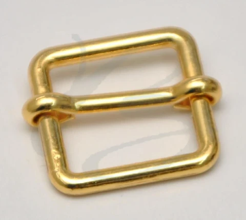 ZAMAK SLIDING BUCKLE 15mm VARIOUS COLOURS 