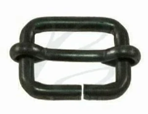 IRON SLIDING BUCKLE --mm VARIOUS COLOURS SIZES AND COLOURS