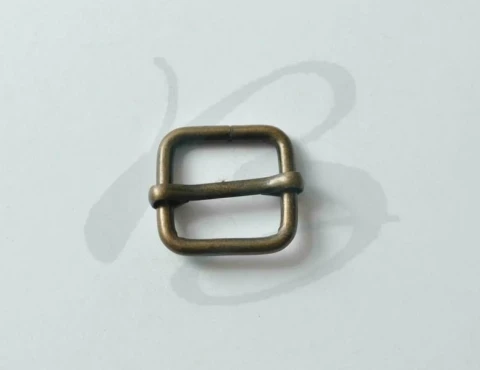 IRON SLIDING BUCKLE --mm VARIOUS COLOURS 