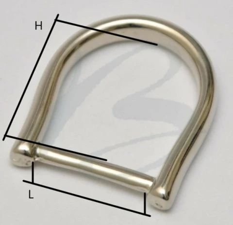 ZAMAK D HANDLE HOLDER IN VARIOUS SIZES AND COLOURS 