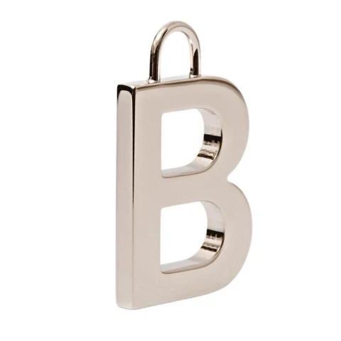 BRASS "B" HANDLE HOLDER WITH RING