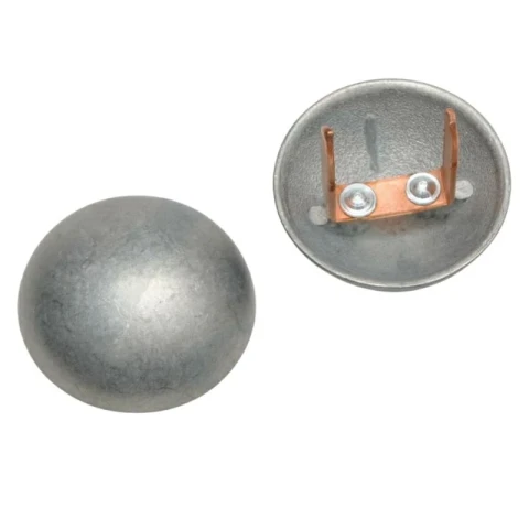 ZAMAK SPHERE STUD WEIDTH 30 mm VARIOUS COLOURS