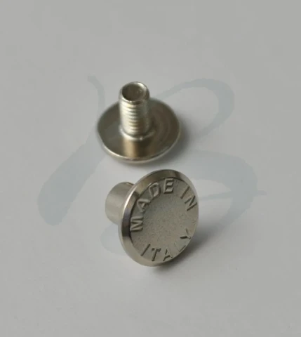 "MADE IN ITALY" IRON STUD WITH SCREW