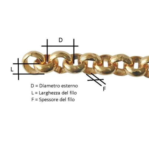 CATENA ALLUMINIO ROLO