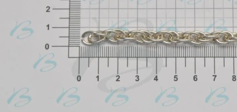 ALUMINUM CHAIN WIDTH 10 mm X HEIGHT 7 mm WIRE THICKNESS 1.5 