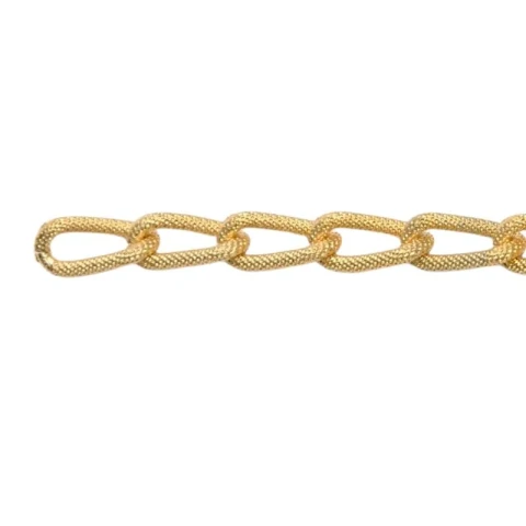 KNURLED ALUMINUM CHAIN 