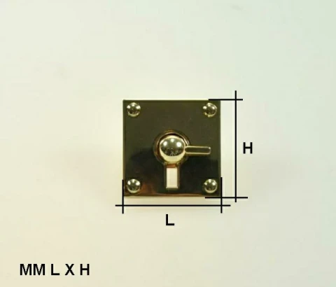 ZAMAK LOCK --mm VARIOUS COLOURS 