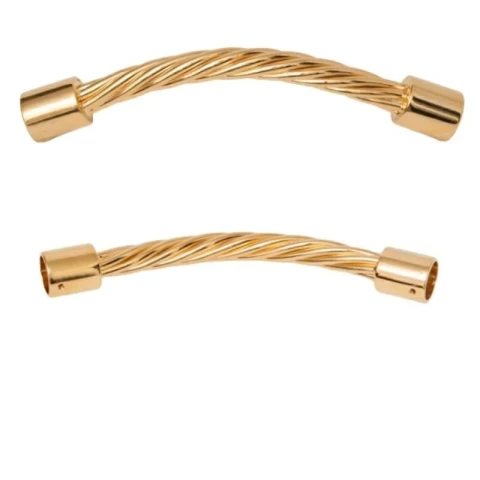 BRASS BRAIDED HANDLE