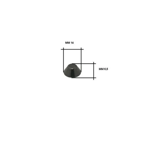 RIVETTO TESTA FERROT/CONO 37 MM 14 PADRE