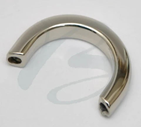 ZAMAK "D" HANDLE LOOP WITH SCREWS 17x11 mm IN VARIOUS COLOUR S