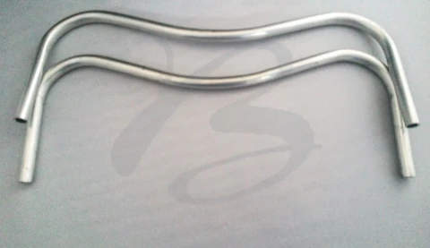  ALUMINUM TUBULAR PURSE FRAME WIRE THICKNESS 8 mm WITHOUT CONNECTOR VARIOUS SIZE