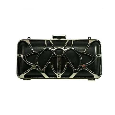 CASSETTINA CLUTCH FERRO RETTANGOLARE CON GUSCIO DA RIVESTIRE DISPONIBILE IN VARI COLORI