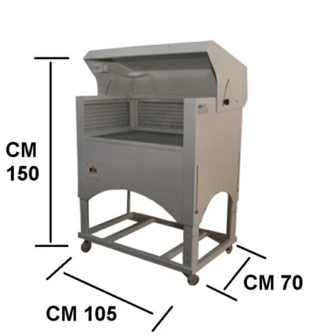 VACUUM BENCH "OMAC"80IS. USED