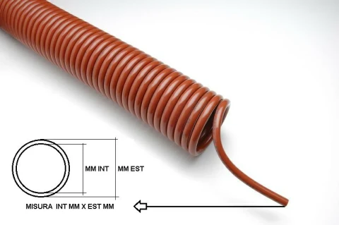 TUBO RILSAN A SPIRALE INT MM X EST MM  MT  COL 