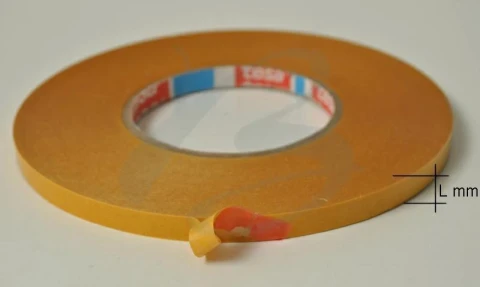 DOUBLE SIDED TAPE YELLOW "TESA 4959" AVAILABLE IN VARIOUS ME ASUREMENTS