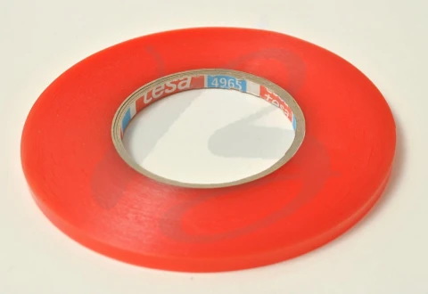 DOUBLE SIDED TAPE HARD RED "TESA 4965" AVAILABLE IN VARIOUS MEASUREMENTS