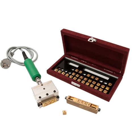 KIT PUNZONI OTTONE ALFA NUMERICO